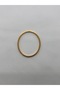 Gold-Colored Thin Steel Bracelet Bangle - 5