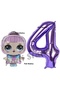 Princess LOL Doll 4 Years Old Balloon and Purple Number Balloon Birthday Party Set
