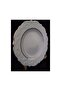 Gold Gilded 2f 16cm Flat Dessert Plate Set of 6 - 2