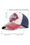 Unisex Distressed Jewel Shine Adjustable Baseball Cap Hat Baseball Hat Set of 2 - 2
