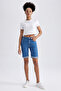 Women's Blue Shorts - A1958Ax/Nm28 - 2