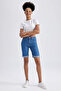 Women's Blue Shorts - A1958Ax/Nm28 - 3