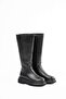 Alpha Black Skin Women's Boots - 5