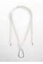 Fancy Necklace with Lace Ribbon - 3