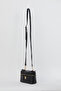 Women's Black Floater Shoulder Bag 05Po24Y1835 - 2