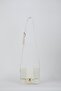 Women's White Canvas Shoulder Bag 05Po24Y1857 - 2