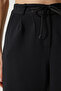 Women's Black Wide Leg Sweatpants RV00193 - 6
