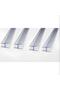 GLASS BALCONY 8 MM TRANSPARENT TROUBLE LARGE H 4 PIECES 200 CM - 2