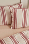 Sies Double Thread Painted Duvet Set Burgundy - 8