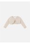 Baby Girl Knitwear Bolero Cardigan Beige 318 - 2