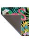 Forest Patterned Botanical Animal Patterned Woven Base Carpet Miravip1150 - 5