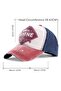 Unisex Distressed Jewel Shine Adjustable Baseball Cap Hats Baseball Hat - 2