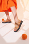 Dima Tan Genuine Leather Women's Sandals - 3