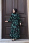 WOMEN'S TESETURES BELLY WOVEN PATTERNED FABRIC STYLISH DRESS - 5