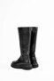 Alpha Black Skin Women's Boots - 6