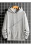 Unisex Hooded Owersize Sweatshirt Angel Wing - 2