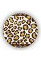 Brown Beige Themed Giraffe Rhino and Elephant Figure Patterned Modern Decorative Carpet 4828 - 2