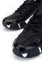 Men's Genuine Leather Black Sneakers & Sports Shoes - 3