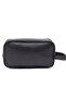 Unisex Black Horizontal Waterproof Daily Use Shaving Bag Cosmetic - Makeup Handbag -00406 - 7