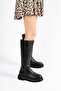Alpha Black Skin Women's Boots