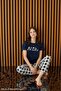 PIJAMONI Single Jersey FABRIC CHECKERED BOTTOM SHORT-SLEEVED WOMEN'S PAJAMA SET -6610-5 - 4