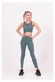 LIMI young girl children's twill fabric crop leggings set - 2