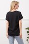 Black Button Detailed Blouse - 2