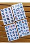 Stich Sticker Label Set 4 Sheets A6 Size