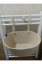 Organizer Hanging Basket Crib Side Basket Wicker Basket - 2