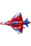 Space Theme Rocket Balloon 4th Birthday Set Galaxy Space Shuttle Balloon Theme Birthday Set - 3