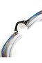 White Python Mirrored Swimming Glasses - 6