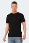 Vesela Men's Black T-Shirt with Pockets