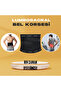 Luxury Black Sporty Lumbosacral Corset - High Quality Fabric - 3
