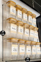5 Pieces of Bamboo Lid Spice Rack and 1 Organizer Plexiglass Stand - 2