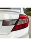 Honda Civic Fb7 Sedan Stop Frame Sticker-Easy Apply-Long Lasting / Matte Black - 5