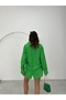 Women's Long Linen Shirt - 2