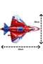 Space Theme Rocket Balloon 4th Birthday Set Galaxy Space Shuttle Balloon Theme Birthday Set - 2