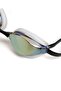 White Python Mirrored Swimming Glasses - 4