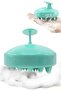 Soft Silicone Toothed Comb Scalp Massage Comb Shampoo Shower Brush Bath Hair Care Comb - 7