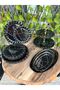 Marble Pattern Black Frilly 17 Piece Tea Set - 2