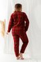 Plush Fleece Pajama Set - Winter Plus Size Women's Pajamas - 8