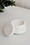 Concrete Iconic Salt Shaker - Snowdrop White - 3