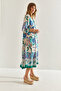 Women's Multi Patterned Viscose Dress60251102 - 8