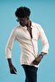 Regular Fit Collar Buttoned Cotton Lycra Shirt - 3