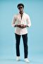 Regular Fit Collar Buttoned Cotton Lycra Shirt