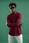 Regular Fit Collar Buttoned Cotton Lycra Shirt - 5