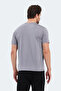 Katriina Men's V-Neck Gray T-Shirt - 2