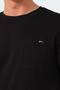 Vesela Men's Black T-Shirt with Pockets - 5