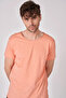 Men's 100% Cotton Short Sleeve Boat Neck T-shirt - 4