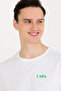 White Crew Neck Men's T-shirt - 3